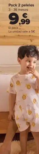 Carrefour Pack 2 peleles oferta