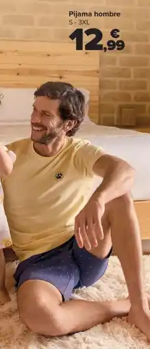 Carrefour Pijama hombre S-3XL oferta