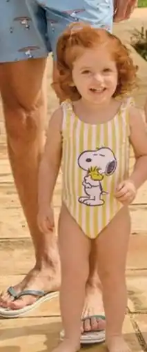 Carrefour Bañador Mickey o Snoopy niña oferta