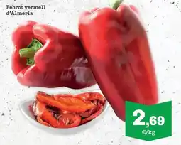 Sorli Pebrot vermell d'Almeria oferta