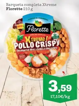 Sorli FLORETTE Barqueta completa Xtreme oferta