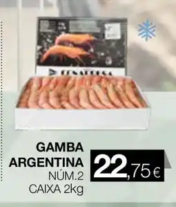 Plusfresc Gamba argentina núm.2 caixa oferta