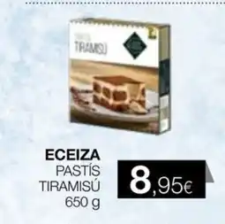 Plusfresc ECEIZA Pastís tiramisu oferta
