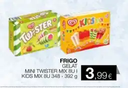 Plusfresc FRIGO Gelat mini twister mix 8u i kids mix oferta