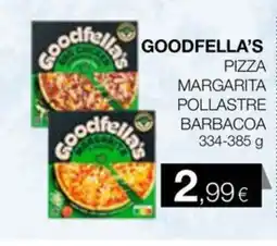 Plusfresc GOODFELLA'S Pizza margarita pollastre barbacoa oferta