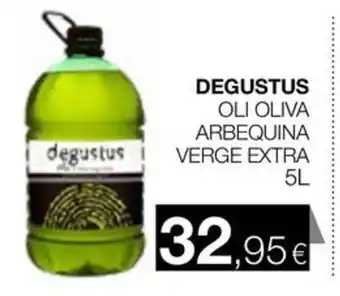Plusfresc DEGUSTUS Oli oliva arbequina verge extra oferta