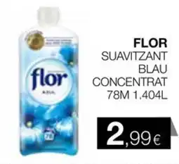 Plusfresc FLOR Suavitzant blau concentrat oferta