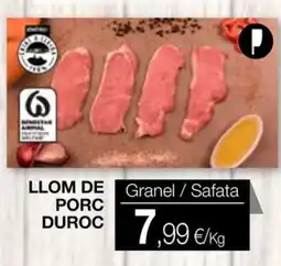 Plusfresc Llom de porc duroc oferta