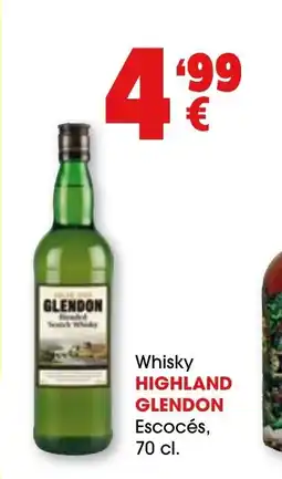TOP Cash & Carry HIGHLAND GLENDON Whisky Escocés oferta