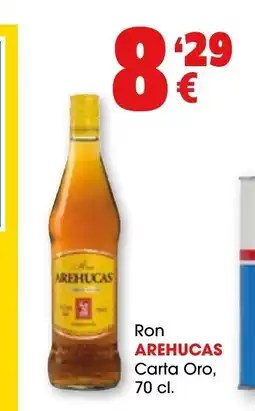 TOP Cash & Carry AREHUCAS Ron Carta Oro oferta