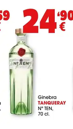 TOP Cash & Carry TANQUERAY N° TEN Ginebra oferta