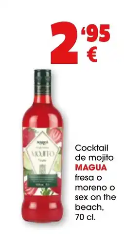 TOP Cash & Carry MAGUA Cocktail de mojito fresa o moreno o sex on the beach oferta