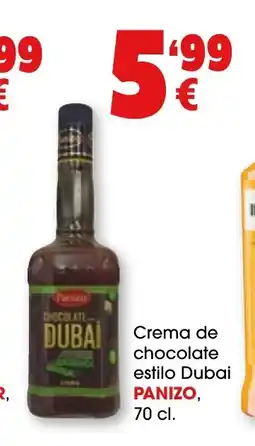 TOP Cash & Carry PANIZO Crema de chocolate estilo Dubai oferta