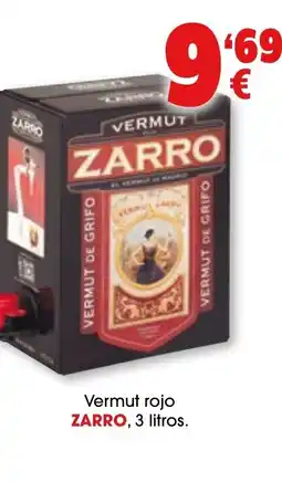TOP Cash & Carry ZARRO Vermut rojo oferta