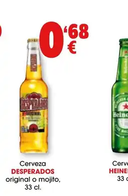 TOP Cash & Carry DESPERADOS Cerveza original o mojito oferta