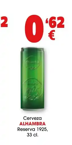 TOP Cash & Carry ALHAMBRA Cerveza Reserva 1925 oferta