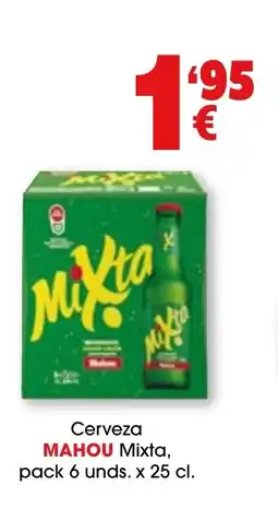 TOP Cash & Carry MAHOU Cerveza Mixta oferta