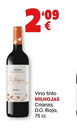 TOP Cash & Carry MILHOJAS Vino tinto Crianza, D.O. Rioja oferta