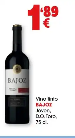 TOP Cash & Carry BAJOZ Vino tinto Joven, D.O. Toro oferta