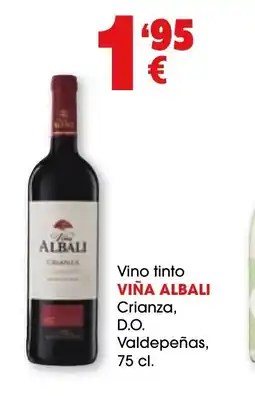 TOP Cash & Carry VIÑA ALBALI Vino tinto Crianza, D.O. Valdepeñas oferta