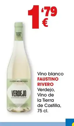 TOP Cash & Carry FAUSTINO RIVERO Vino blanco Verdejo Vino de la Tierra de Castilla oferta