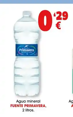 TOP Cash & Carry FUENTE PRIMAVERA Agua mineral oferta