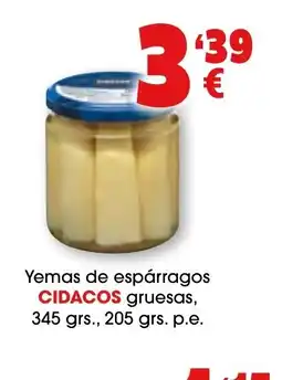 TOP Cash & Carry CIDACOS Yemas de espárragos gruesas oferta