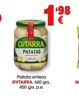 TOP Cash & Carry GVTARRA Patata entera oferta