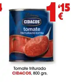 TOP Cash & Carry CIDACOS Tomate triturado oferta