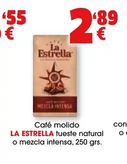 TOP Cash & Carry LA ESTRELLA Café molido tueste natural o mezcla intensa oferta