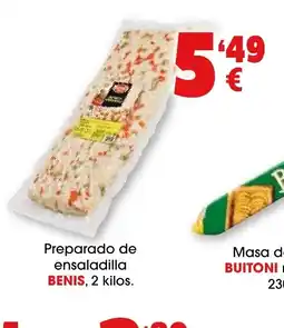 TOP Cash & Carry BENIS Preparado de ensaladilla oferta