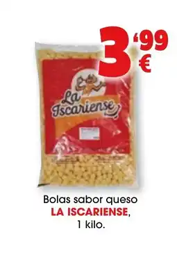 TOP Cash & Carry LA ISCARIENSE Bolas sabor queso oferta