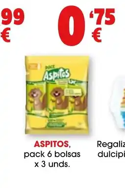 TOP Cash & Carry ASPITOS, pack 6 bolsas oferta