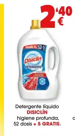 TOP Cash & Carry DISICLIN Detergente líquido higiene profunda oferta