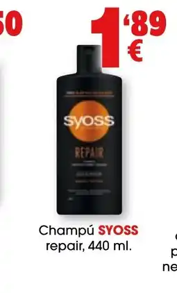 TOP Cash & Carry SYOSS Champú repair oferta