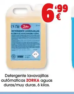 TOP Cash & Carry ZORKA Detergente lavavajillas autómaticas aguas duras/muy duras oferta