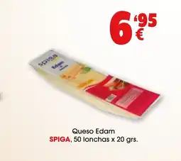 TOP Cash & Carry SPIGA Queso Edam 50 lonchas oferta