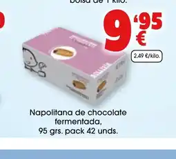 TOP Cash & Carry Napolitana de chocolate fermentada oferta