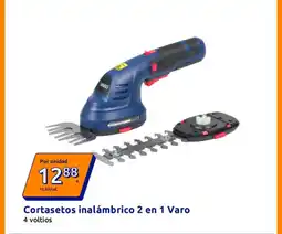 Action Cortasetos inalámbrico 2 en 1 Varo oferta