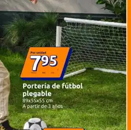 Action Portería de fútbol plegable oferta
