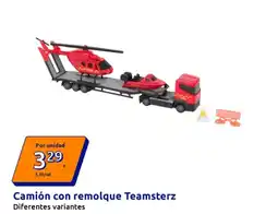 Action Camión con remolque Teamsterz oferta
