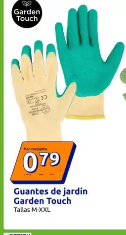 Action Guantes de jardín Garden Touch oferta