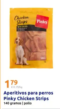 Action Aperitivos para perros Pinky Chicken Strips oferta