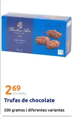 Action Trufas de chocolate oferta