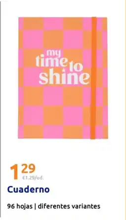 Action Cuaderno oferta