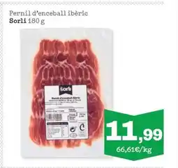 Sorli SORLI Pernil d'enceball ibèric oferta