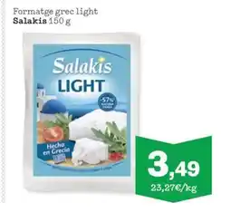 Sorli SALAKIS Formatge grec light oferta