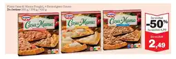 Sorli DR OETKER Pizza Casa di Mama funghi, 4 formatges o Tonno oferta