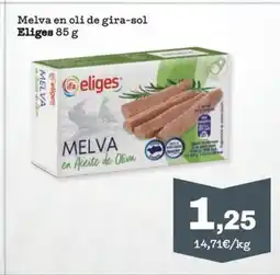 Sorli ELIGES Melva en oli de gira-sol oferta