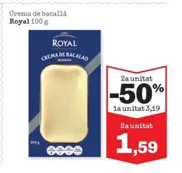 Sorli ROYAL Crema de bacallà oferta